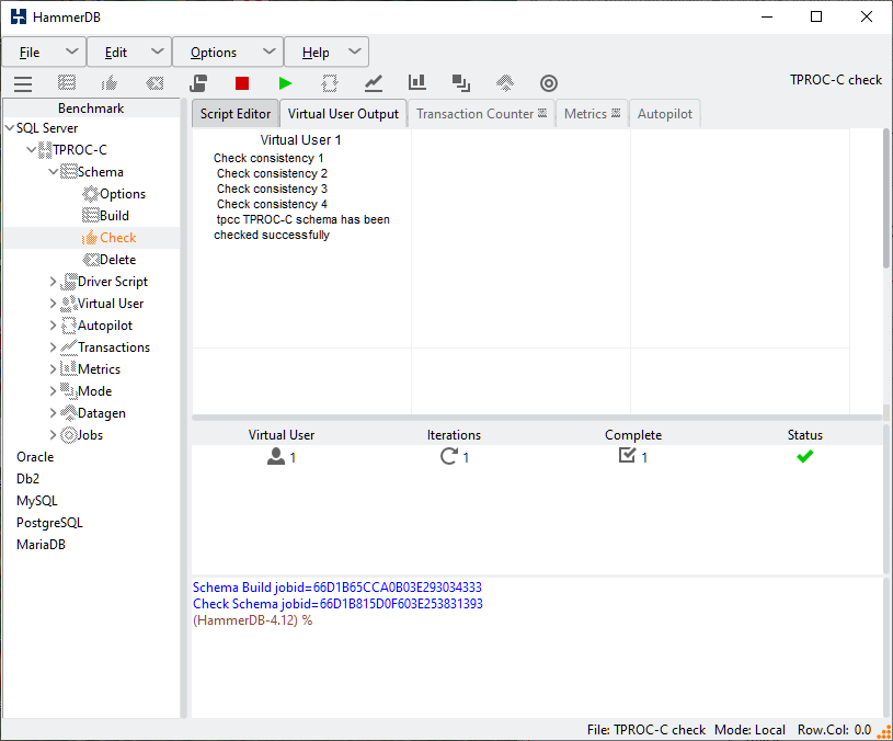 Schema Check