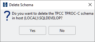 Delete Schema Dialog