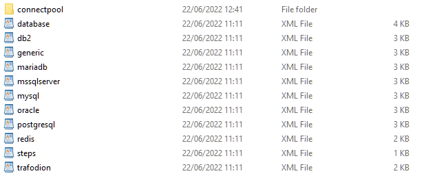 XML Configuration Files