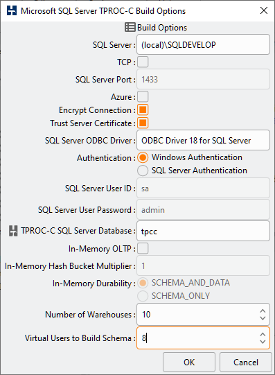 Build Options